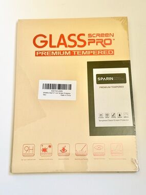 SPARIN Premium Tempered Glass Screen Protector for iPad 9.7”
